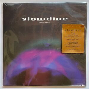 Slowdive 5 EP: In Mind Remixes, Ltd Ed Numbered Blue Red Swirl Vinyl EP MOV 2021